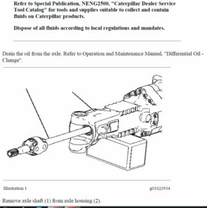 Alternative view of Manual de Serviço Caterpillar 416E - Retroescavadeira