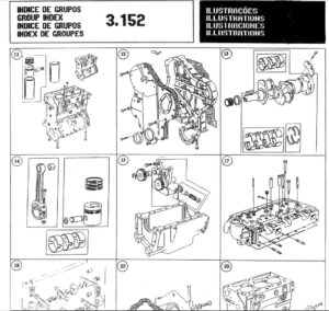 Alternative view of Catálogo de Peças Perkins 3.152, D3.152 em PDF