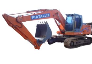 Capa do catálogo de peças da escavadeira Fiatallis FX215LC em PDF, 426 páginas, em português
