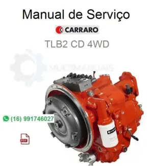Manual de Serviço Transmissão Carraro TLB2 CD 4WD
