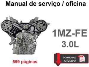 Manual de Serviço Motor Toyota 1MZ-FE / 3.0L