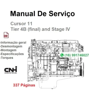 Manual De Serviço CASE - CURSOR 11 Tier 4B (Final)