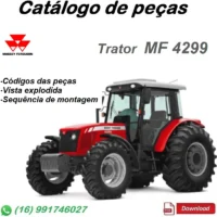 Catálogo De Peças Massey Ferguson MF 4299 – Trator (PDF)