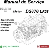 Manual De Servico Oficina MAN - TGX - D2676-LF28 Common Rail