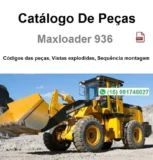 Capa do Catálogo de Peças Maxloader MAX 936 em PDF
