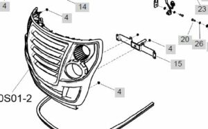 Alternative view of Catálogo De Peças Trator U80 LS