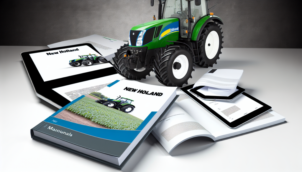 Os manuais de serviço e catálogos de peças New Holland