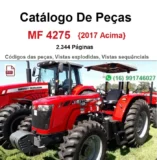 Catálogo De Peças Massey Fergunson MF 4275 (2017) Acima