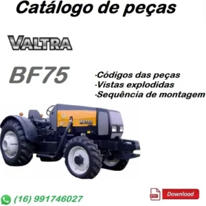 Catálogo De Peças Trator Valtra BF75