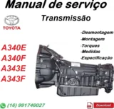 Manual De Serviço Transmissão A340E, A340F, A343E, A343F -Toyota