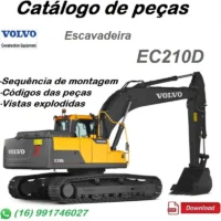 Catálogo de Peças Volvo EC210D - Escavadeira
