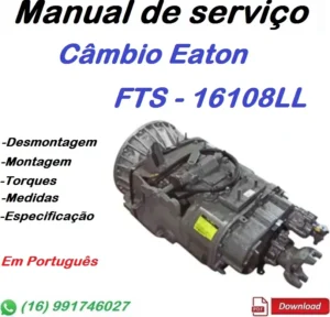 Manual De Serviço Câmbio Eaton FTS-16108LL