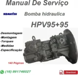 Manual De Serviço Komatsu HPV95+95 -Bomba Hidraulica