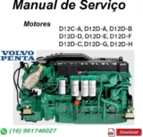 Manual De Serviço Volvo Penta D12C-A, D12D-A/B/C/D/E/F/G