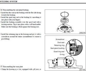Alternative view of Manual De Serviço Caterpillar 2C6000 - Empilhadeira