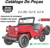 Catálogo De Peças Jeep - CJ-3B, CJ-5, CJ-6