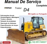 Manual De Serviço Caterpillar D4 - Trator De Esteira