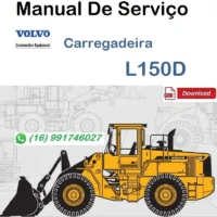 Manual De Serviço Oficina Volvo L150D - Carregadeira