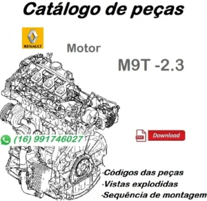 Catálogo De Peças Motor M9T -2.3 / Renault