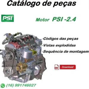 Catálogo De Peças Motor Psi 2.4 - PDF