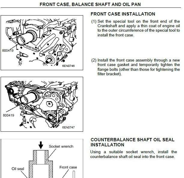 Manual De Serviço Motor - PSI 2.0, 2.4 - Imagem 2