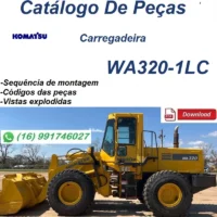 Catálogo De Peças Komatsu WA320-1LC - Carregadeira