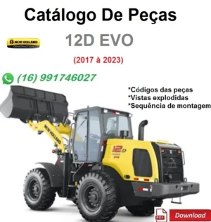 Catálogo De Peças New Holland 12D EVO - Carregadeira