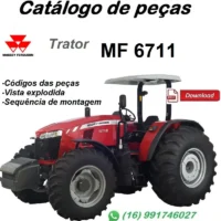Catálogo De Peças Trator MF 6711 - Massey Fergunson
