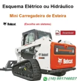 Esquema Elétrico ou Hidráulico Bobcat - MT85 - Mini Carregadeira