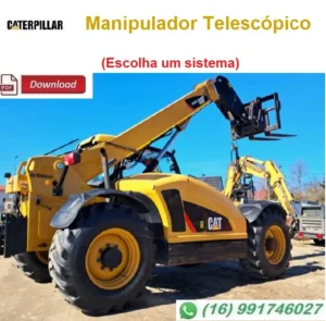 Esquema Elétrico ou Hidráulico Caterpillar TL943C - Manipulador Telescópico