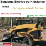 Esquema Elétrico ou Hidráulico Caterpillar 277D - Multi Terreno