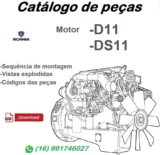 Catálogo De Peças Motor Scania D11, DS11