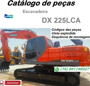 Catálogo De Peças Doosan DX 225LCA - Escavadeira