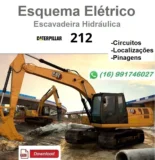 Esquema Elétrico Caterpillar 212 - Escavadeira