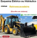 Esquema Elétrico ou Hidráulico Caterpillar 416D - Retroescavadeira