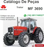 Catálogo De Peças Trator MF 3690 - Massey Fergunson