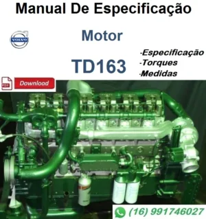 Manual De Especificação Motor Volvo -TD163