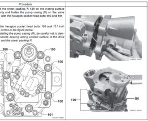 Alternative view of Manual De Serviço Yanmar VIO80-1A / Mini Escavadeira