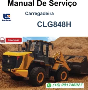 Manual De Serviço LiuGong CLG848H - Carregadeira