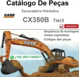 Catálogo De Peças Case CX350B -Tier3 \ Escavadeira