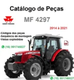 Catálogo de Peças MF 4297 - 2014/2021 - Trator