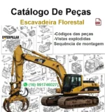 Catálogo de Peças Caterpillar - 315B FM - Escavadeira Florestal