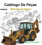 Catálogo de Peças Caterpillar - 416C - Retroescavadeira