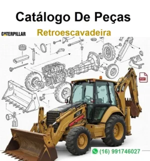 Catálogo de Peças Caterpillar - 450F - Retroescavadeira