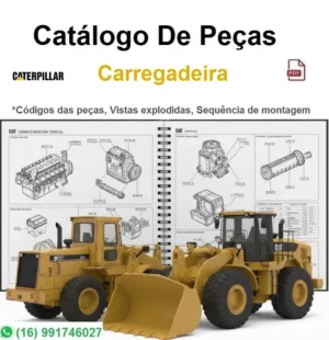 Catálogo de Peças Caterpillar - 966F II - Carregadeira