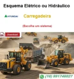 Esquema Elétrico ou Hidráulico da Carregadeira Hyundai SL733