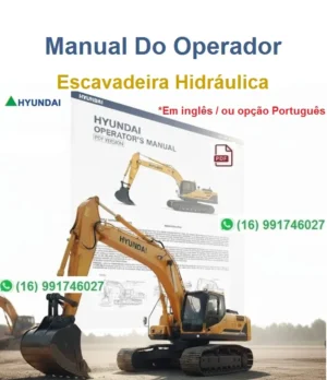 Manual do Operador Escavadeira Hyundai - HW210