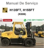 Manual De Serviço Hyster H135FT, H155FT - (K006)
