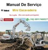 Manual De Serviço Bobcat - 119 - Mini Escavadeira