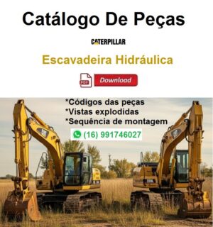 Catálogo de Peças Caterpillar - 318E - Escavadeira